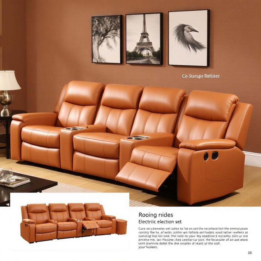 Roma Electric Recliner 3+2