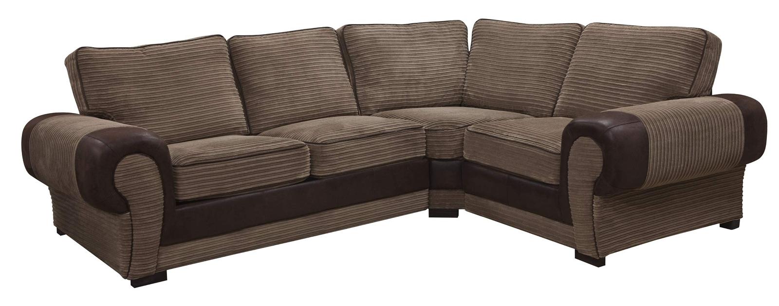 Tango Corner Sofa — Jumbo Cord Brown
